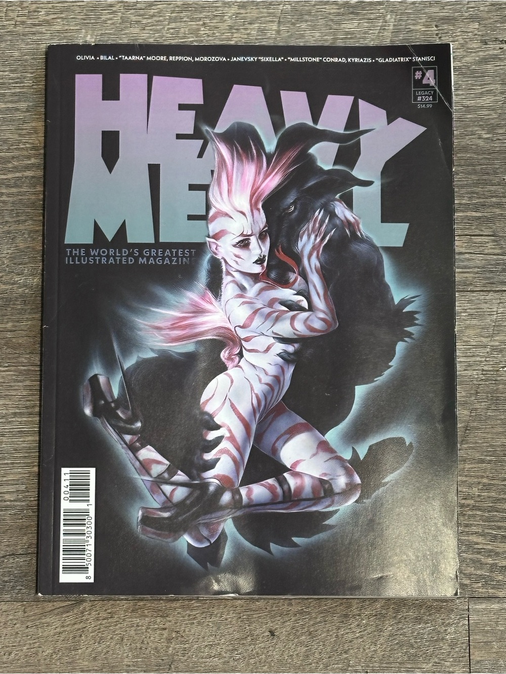 HEAVY METAL MAGAZINE #4 Cvr A Massive Publishing Comics 2026